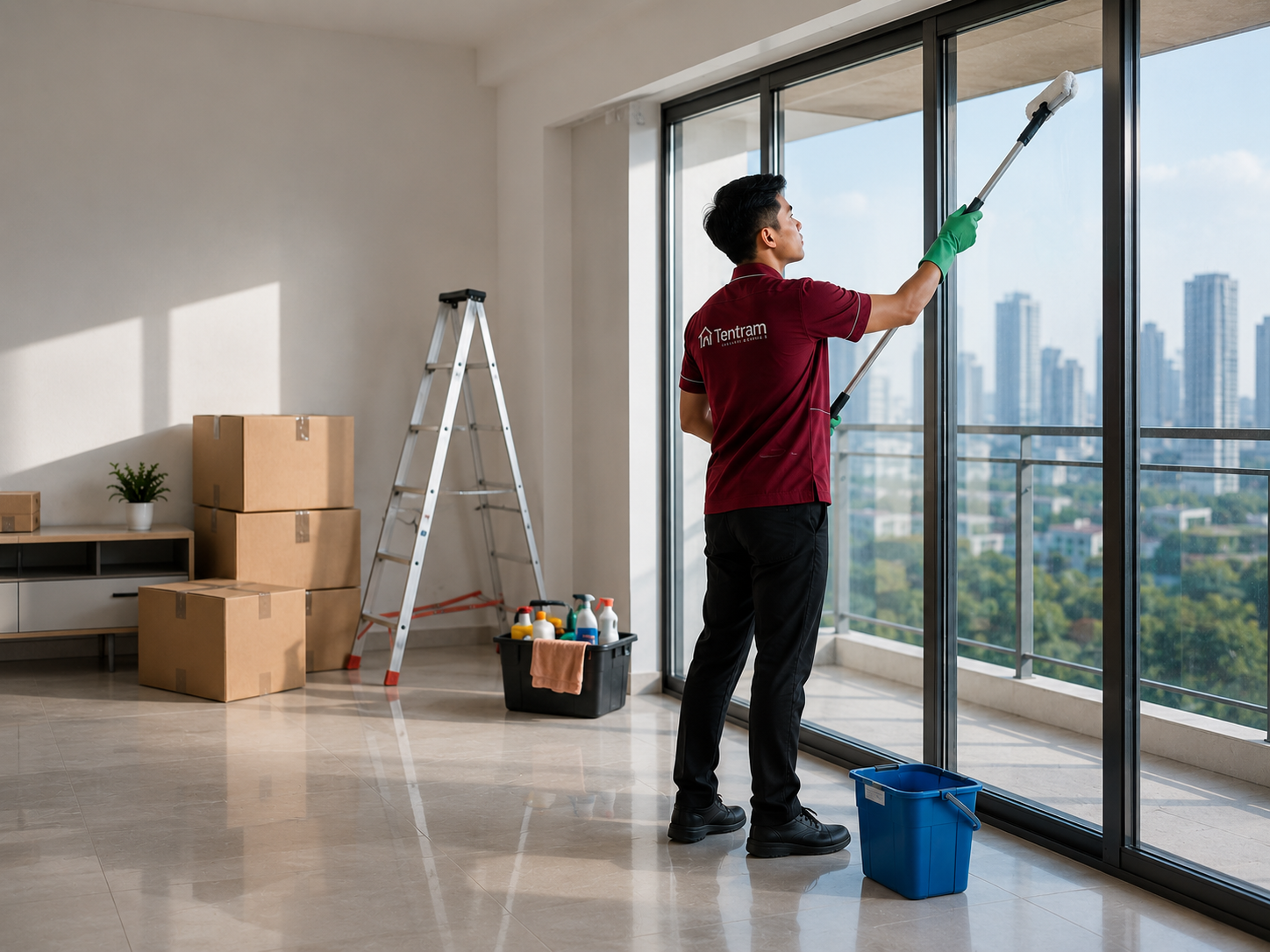 After renovation cleaning layanan profesional